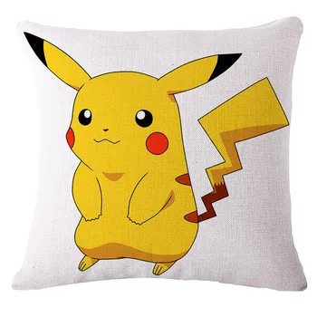 Pokemon, apkabinti užvalkalas žaislas sofos pagalvėlės užvalkalas Pokemon Pikachu animacinį personažą užvalkalas vaikų gimtadienio dovana