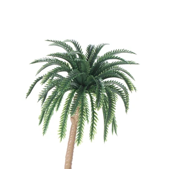 15vnt Miniatiūriniai Peizažai Išdėstymo Modelis Medžio Palmių Traukinio Žaislų 2018
