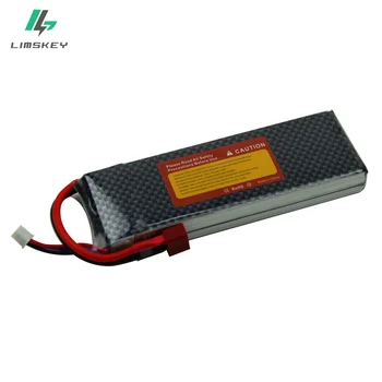 Limskey Galios 7.4 V 5200mAh Lipo Baterija 30C 2S Akumuliatoriaus 2S LiPo 7.4 V, 5200 mAh 30C 2S 1P Ličio-Polimero Batterie RC automobilių