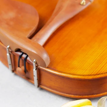 Ranka-amatų Aliejus, Lakas Smuikas Gamtos Juostelės Klevas 4/4 3/4 Violino Styginis Muzikos Instrumentas su Priedais TONGLING Prekės
