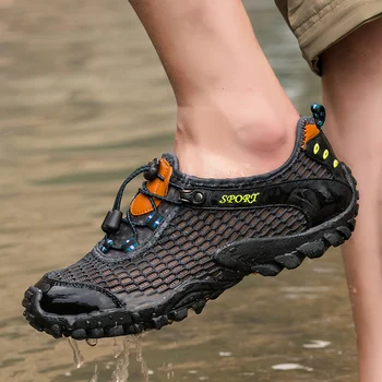 2020 metų vasaros Vaikščiojimo Batai Vyrams Sportbačiai Lauko Trekas Batai, priešslydžio Sistema Alpinizmas Batai Stebėjimo Batai, Kalnų, Pelkių batai