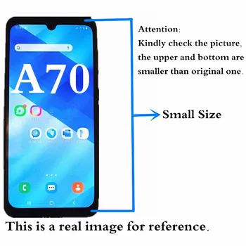 OLED LCD Samsung A20 A205 Ekranas Pakeisti Dalį Samsung A50 A505 A30 A70 M30 LCD Ekranas Jutiklinis Ekranas skaitmeninis keitiklis Asamblėja