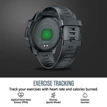 Zeblaze VIBE 5 PRO Spalvos Touch Ekranas Smartwatch Širdies ritmo Multi-sporto Išmanųjį telefoną Su Sekimo Pranešimai WR IP67 Žiūrėti