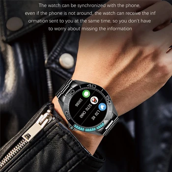 2020 Naujas Smart watch Vyrai visą ratą Visiškai jutiklinį Ekraną, širdies ritmas, kraujo spaudimas, miego Stebėjimo IP67 atsparus vandeniui Sporto žiūrėti