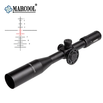 MARCOOL EVV 4.5-18X44 Medžioklės Kolimatorius Tikslas Taktinis Red Dot taikymo Sritis Riflescope Už ginklo luneta žaidimas FFP Para Šautuvas Airsoft Snaiperio Ginklas