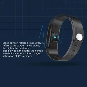 I9 Sporto Smart Žiūrėti Spalvotas Ekranas Apyrankę Širdies ritmo Monitorius IP68 Vandeniui Apyrankė 
