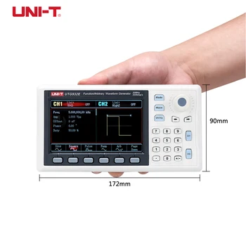 VIENETO UTG932E UTG962E 2 kanalų funkcija signalo generatoriaus 30Mhz 60Mhz savavališkai signalo generatoriaus signalo šaltinis dažnio matuoklis